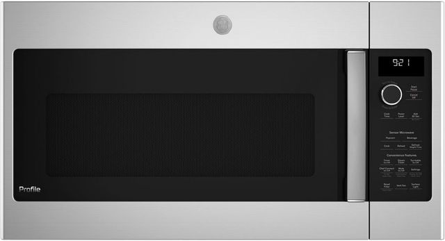 GE Profile™ 2.1 Cu. Ft. Stainless Steel Over the Range Microwave-0