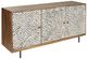 Signature Design by Ashley® Kerrings Black/Brown/White Accent Cabinet-0