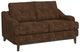 International Furniture Direct Alfa Brown Loveseat-0