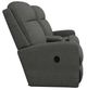 La-Z-Boy® Finley Steel Manual Wall Reclining Loveseat with Console-2