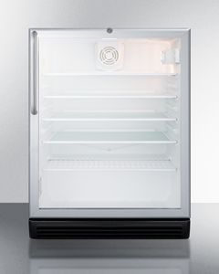 Summit® Commercial Series 5.5 Cu. Ft. Stainless Steel Beverage Center