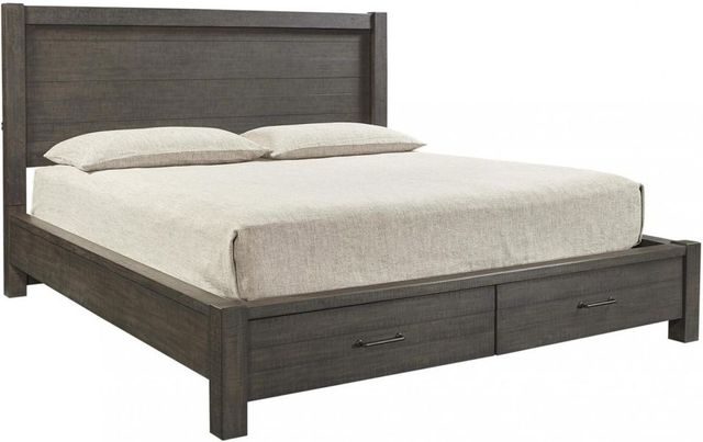 aspenhome® Milk Creek Carob California King Panel Storage Bed-0