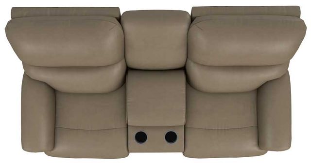 La-Z-Boy® Trouper Marble Power Reclining Loveseat with Console, Headrest, and Lumbar-4