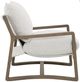 Coaster® Geneva Ash Brown/Sand Upholstered Accent Chair-3