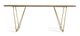 VIG Furniture Modrest Antique Brass Dining Table-2
