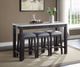 ACME Furniture Necalli 4-Piece Espresso Counter Height Dining Set-1