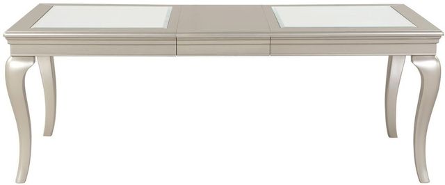 Homelegance® Crawford Silver Dining Table-2