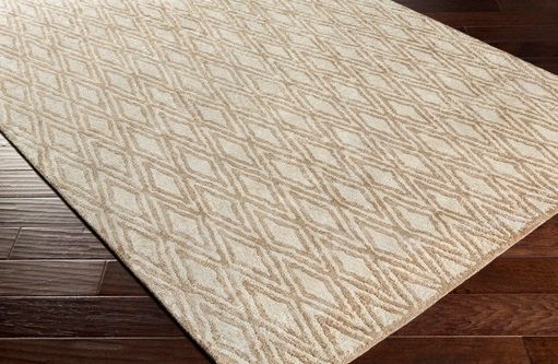 Surya Quartz Camel/Cream 5'x8' Area Rug-2