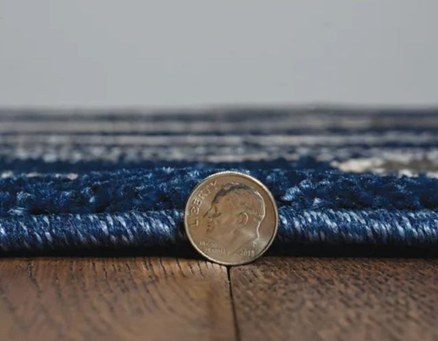 KAS Rugs Lucia Blue Seashore 5'x8' Area Rug-2