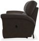 La-Z-Boy® Reese La-Z Time® Dark Brown Leather Full Reclining Loveseat-5