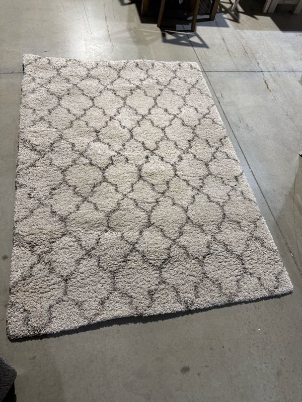 Clearance Signature Design by Ashley® Gate Cream 5' x 7' Medium Area Rug-0