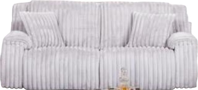CHEERS Devaney Presley Fog/Charlotte Mist/Cosmic Fog Dual Power Headrest Sofa-0