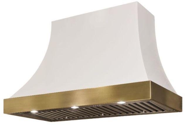 AGA Cascade 36" Carnaby Blue Wall Mounted Range Hood -0