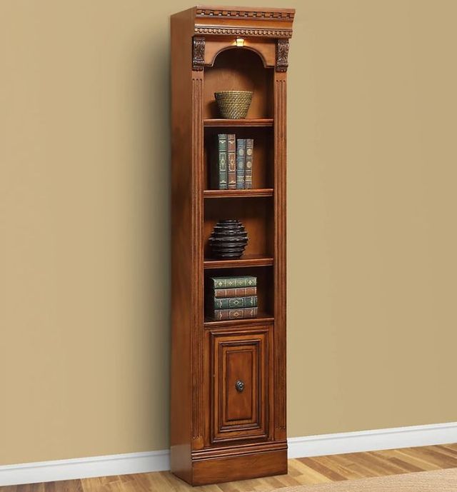 Parker House® Huntington Antique Vintage Pecan 21" Open Top Bookcase-1