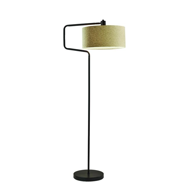 Adesso® Jacob Antique Bronze Floor Lamp-0