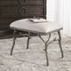 Uttermost® Lismore Off-White Small Bench-1