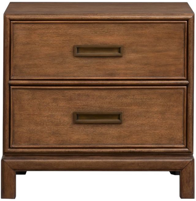 Magnussen Home® Ridgefield Russet Brown Drawer Nightstand-2