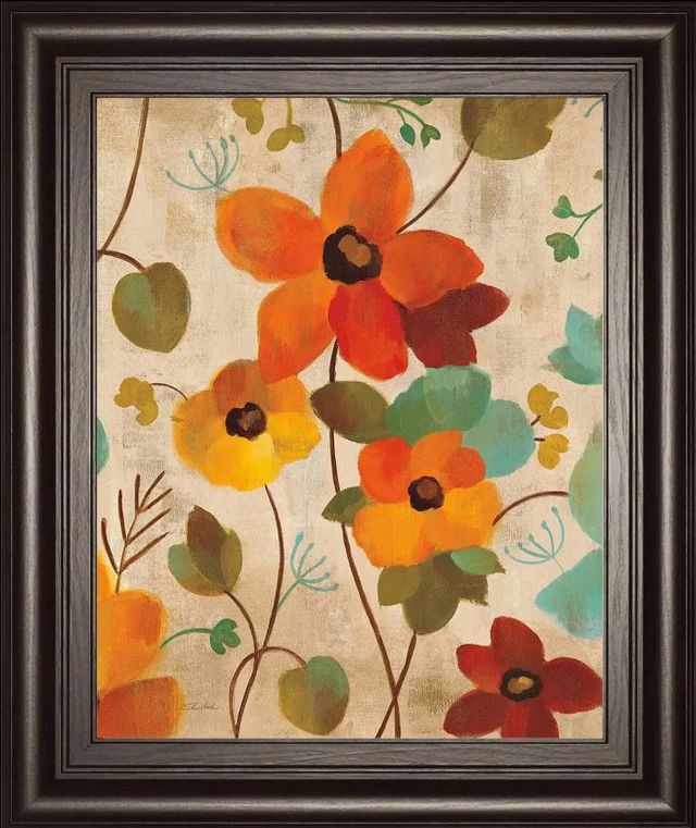 Classy Art Vibrant Embroidery IIl by Silvia Vassileva Wall Art-0