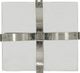 Hooker® Furniture Melange Glass Top Accent Table with Chrome Base-2
