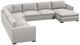 Palliser® Furniture Customizable Ensemble Angle Arm 4-Piece Right-Arm Facing Chaise Sectional-0