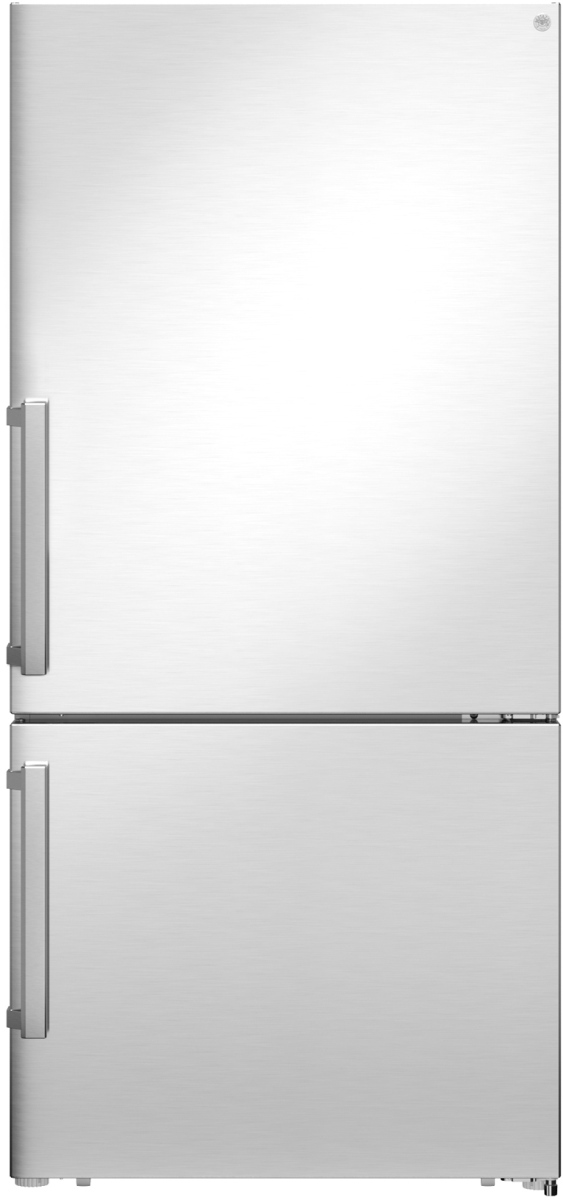 Bertazzoni 31 in. 17.7 Cu. Ft. Stainless Steel Counter Depth Bottom 