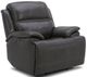 Liberty Furniture Bentley Graphite Gray Leather Dual Power Reclining Chair-1