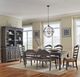 Liberty Furniture Paradise Valley 6-Piece Saddle Brown/Tobacco Rectangular Dining Table Set-1