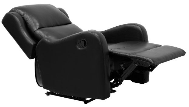 Homelegance® Durant Black Reclining Chair-3