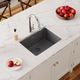 Elkay Quartz Classic® Dusk Gray 24-5/8" x 18-1/2" x 9-1/2" Single Bowl Undermount Sink-2
