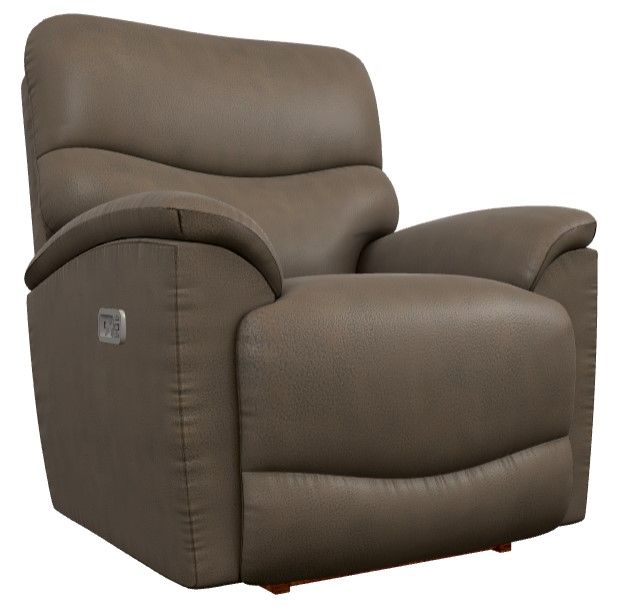 La-Z-Boy® Trouper Mink Power Rocking Recliner with Headrest-0
