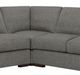 Kevin Charles® Veronica 3 Piece Sugarshack Dark Gray Sectional -1