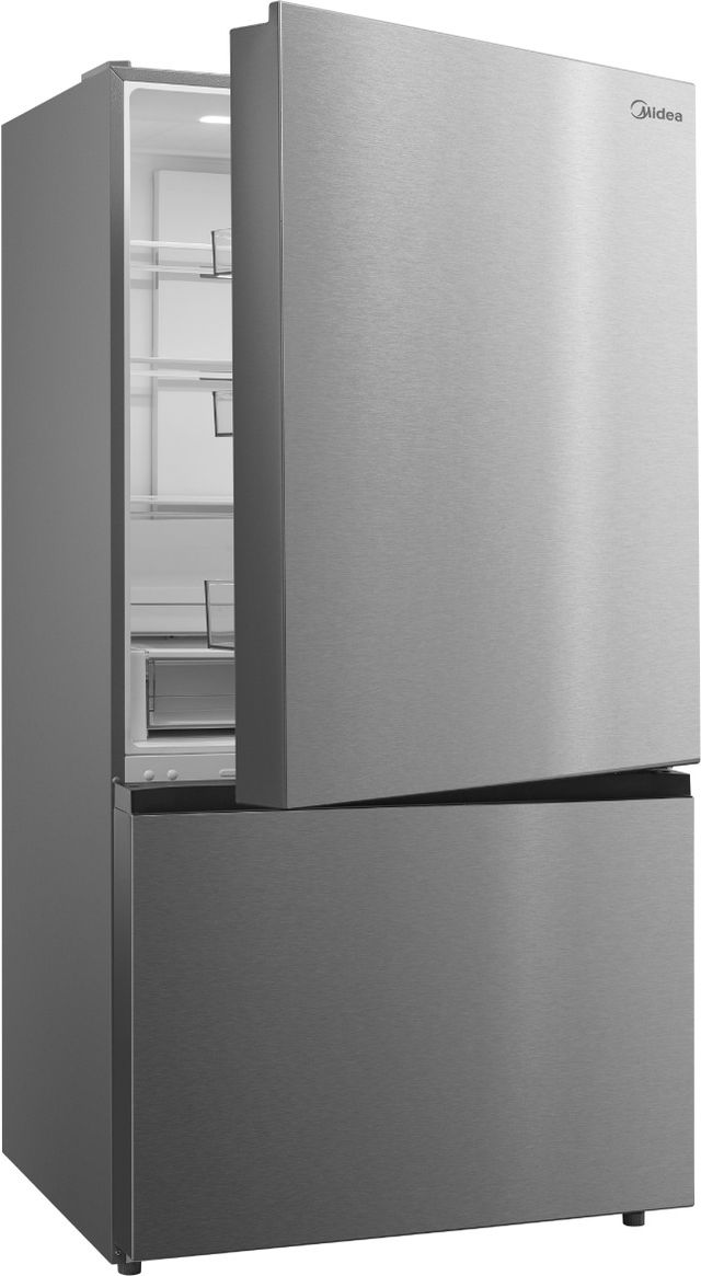 Midea 33" 22.8 Cu.Ft Counter Depth Bottom Freezer Refrigerator with Icemaker-3