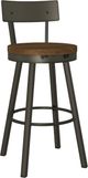 Amisco Customizable Lauren 40'' Swivel Bar Stool-0