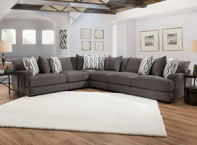 Franklin™ Journey 3-Piece Merriville Graphite Sectional-1