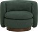 TOV Furniture Nura Forest Green Swivel Accent Chair-3