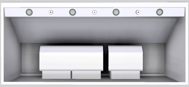 Vent-A-Hood® 54" White Wall Mounted Range Hood-3