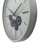 YHD Black/Off-White Contemporary Wall Clock-4