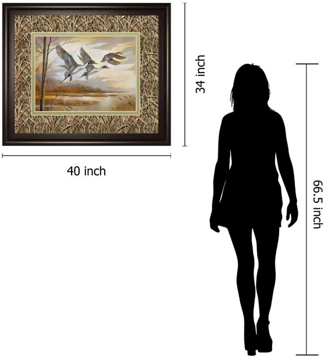 Classy Living Ruanne Manning Pintails Wall Art-2
