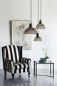 A & B Home Black Metal Netted Chandelier-4