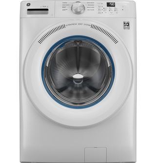 GE® SmartHQ™ 4.6 Cu. Ft. White Front Load Washer with OdorBlock™