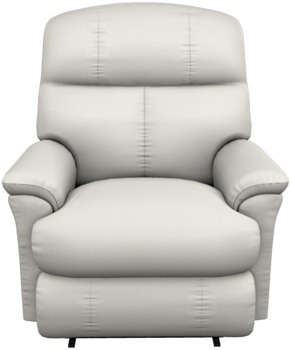 La-Z-Boy® Reed Oyster Leather Power Wall Recliner with Headrest and Lumbar-1