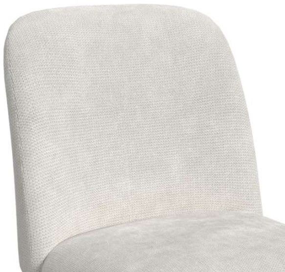 Elements International Sylvie Natural/White Dining Chair-4