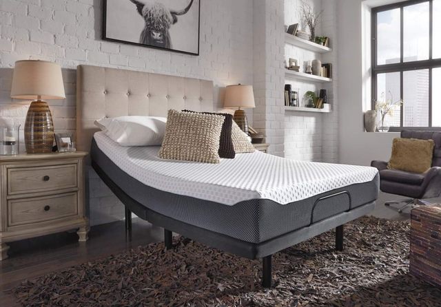 Sierra Sleep® by Ashley® Chime Elite 2-Piece 12" Memory Foam and Better than a Boxspring Foundation Full Mattress Set-4