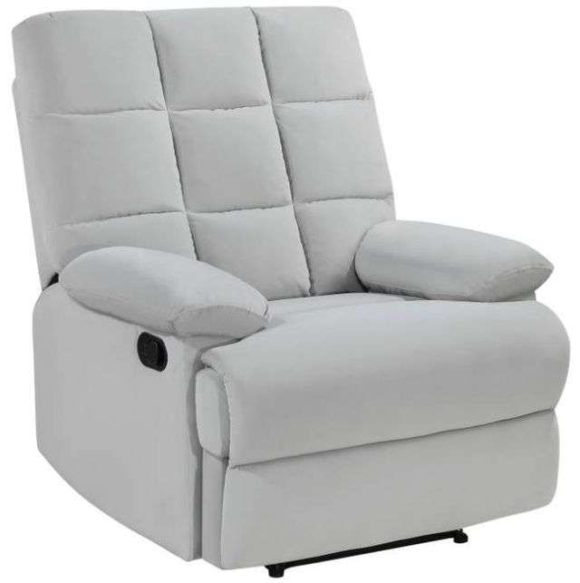 Homelegance® Colin Light Gray Manual Recliner-0