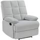 Homelegance® Colin Light Gray Manual Recliner-0