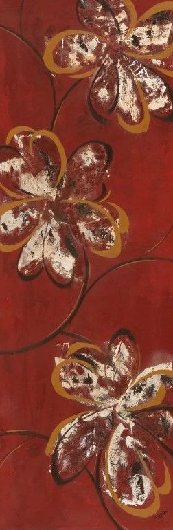 Classy Art Flowers Dancing Il By Katrina Craven Wall Art-1