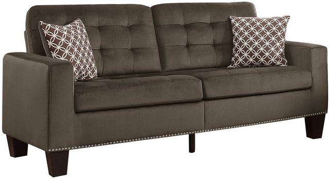 Homelegance® Lantana Chocolate Sofa-0