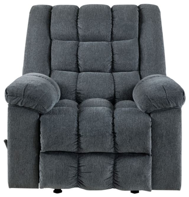 Homelegance® Baldwin Gray Rocker Manual Recliner-2
