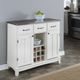 homestyles® Buffet Of Buffets Stainless Steel/White Server-2