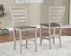 Steve Silver Co.® Abacus 5-Piece Smoky Alabaster/Smoky Honey Counter Dining Set-2